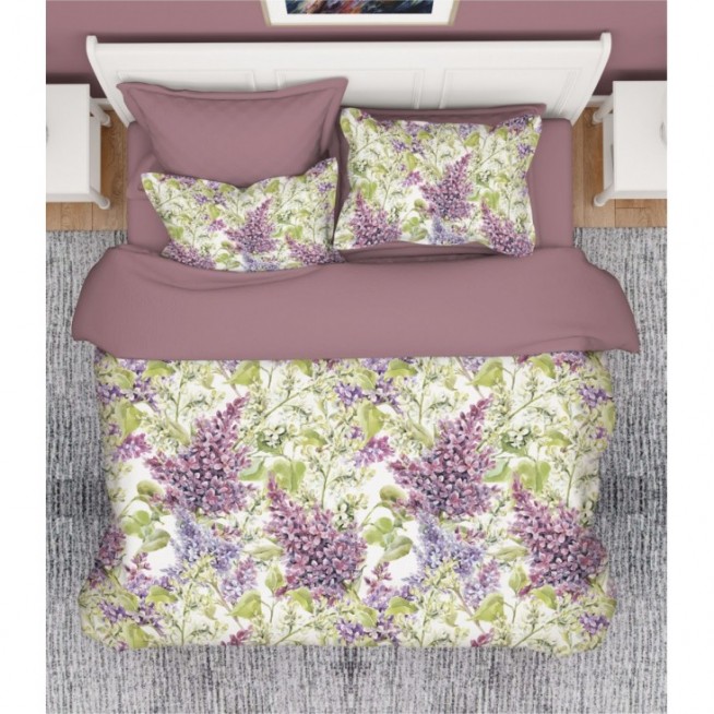 Постельное белье евро сатин люкс Valtery RS-400