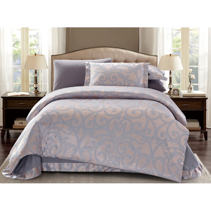 Постельное белье Жаккард евро CJ03-51 Cristelle