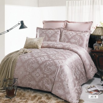 Постельное белье 2 спальное сатин жаккард Вальтери JC-06