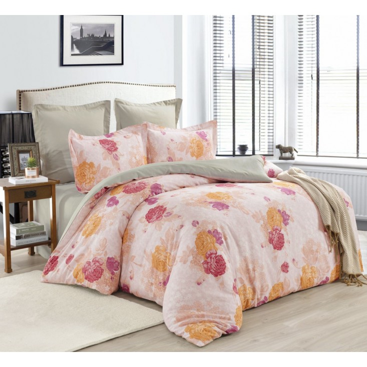 Постельное белье сатин семейное C-62 Valtery