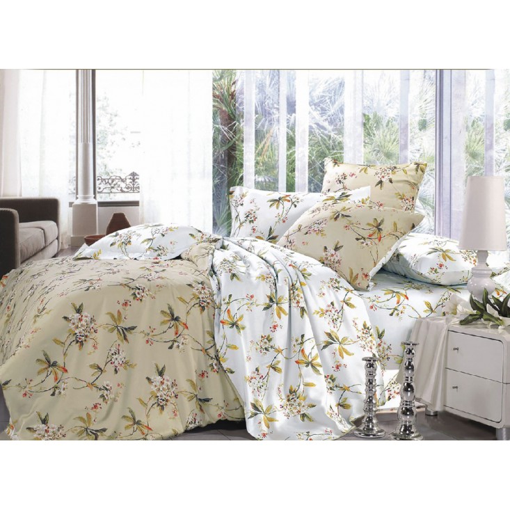 Постельное белье сатин семейное С-113 Valtery