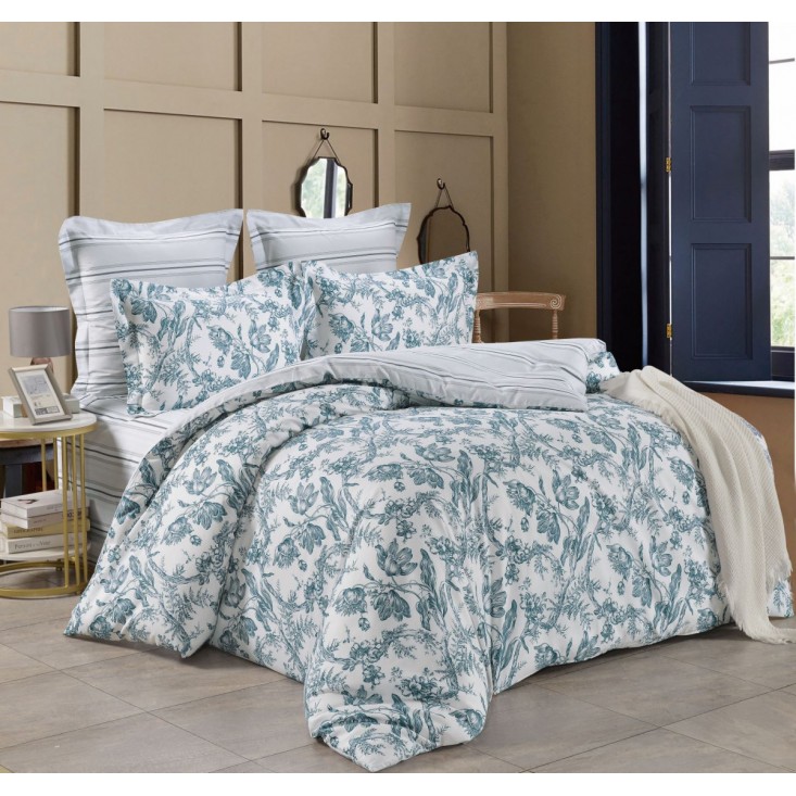 Постельное белье сатин семейное С-161 Valtery