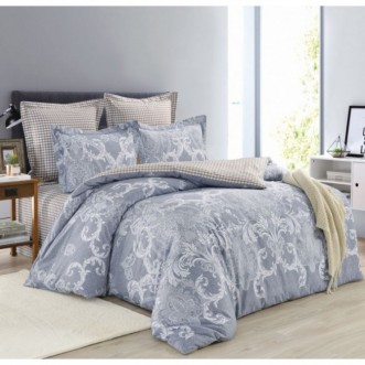 Постельное белье 2 спальное сатин Valtery C-356