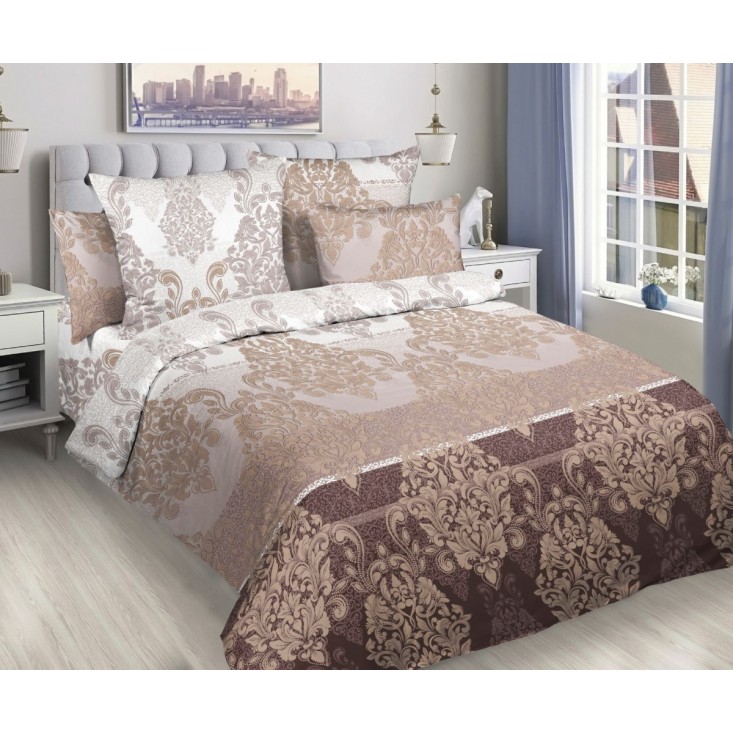 Постельное белье 2 спальное поплин Valtery AP-94