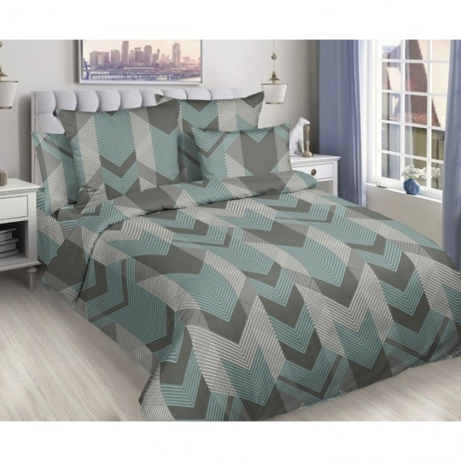 Постельное белье евро поплин Valtery AP-92