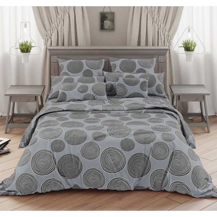 Постельное белье семейное бязь Valtery Дельфия