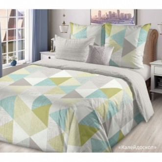 Постельное белье евро бязь Valtery Полька