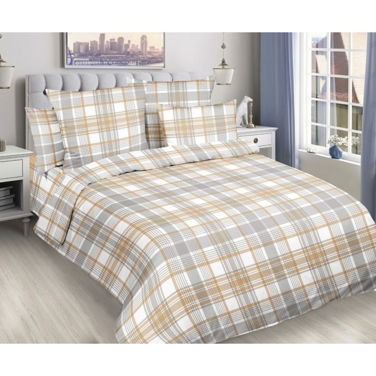 Постельное белье семейное бязь Valtery Морской круиз