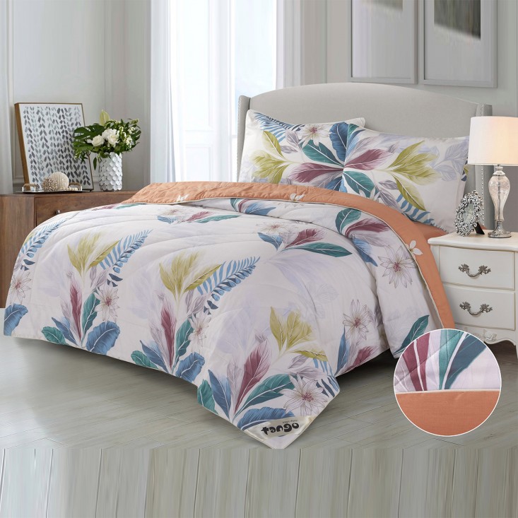 Постельное белье евро твил с одеялом Tango W400-56