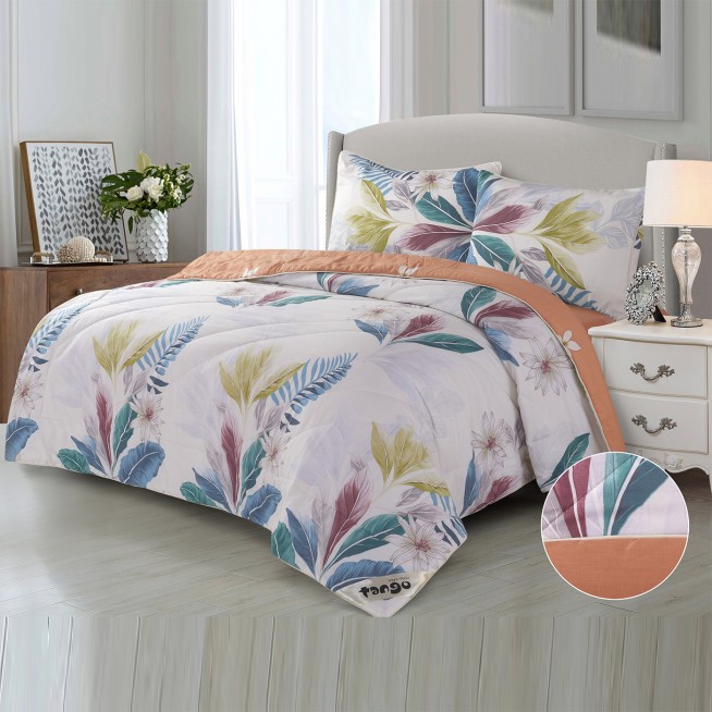 Постельное белье евро твил с одеялом Tango W400-56