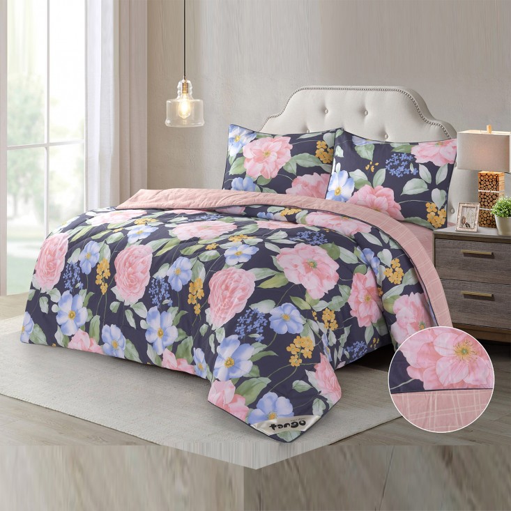 Постельное белье евро твил с одеялом Tango W400-55