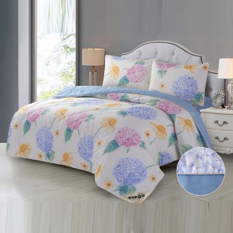 Постельное белье евро твил с одеялом Tango W400-57