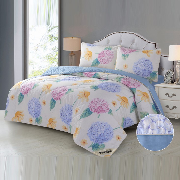 Постельное белье евро твил с одеялом Tango W400-57