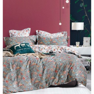 Постельное белье евро сатин люкс Valtery RS-307