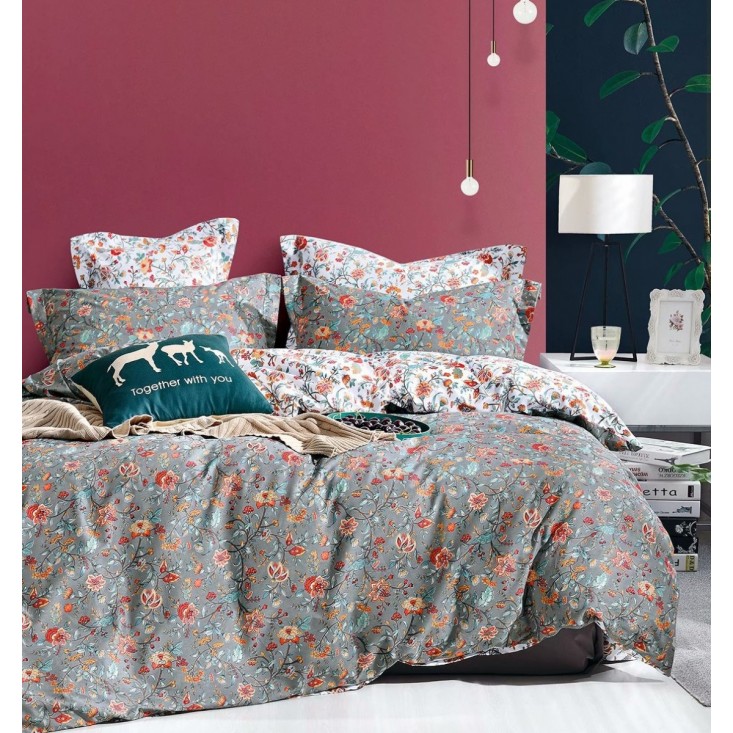 Постельное белье семейное сатин люкс Valtery RS-307