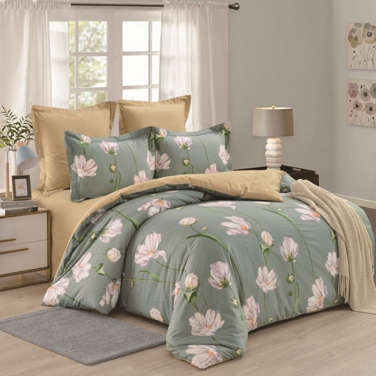 Постельное белье евро сатин Valtery C-353