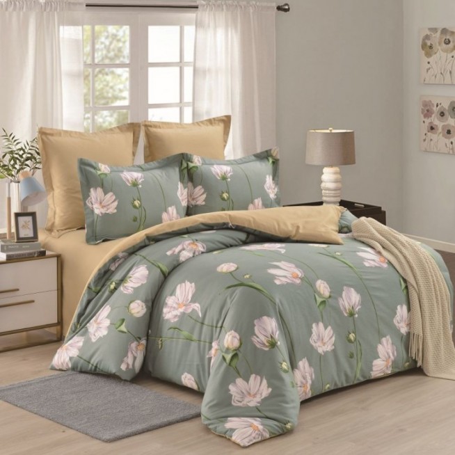 Постельное белье евро сатин Valtery C-353