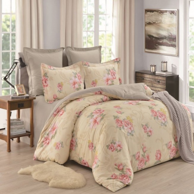 Постельное белье евро сатин Valtery C-353