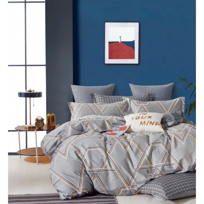 Постельное белье евро сатин Valtery C-353