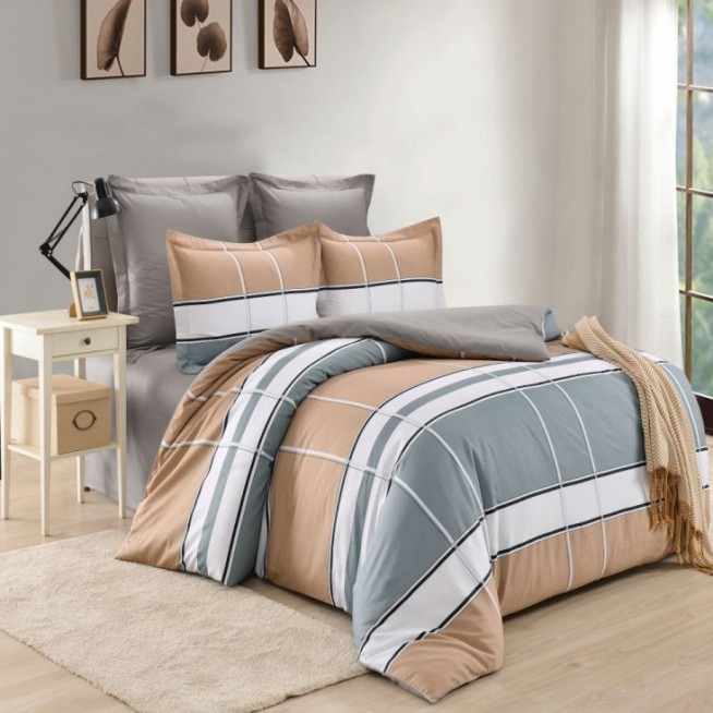 Постельное белье евро сатин Valtery C-353