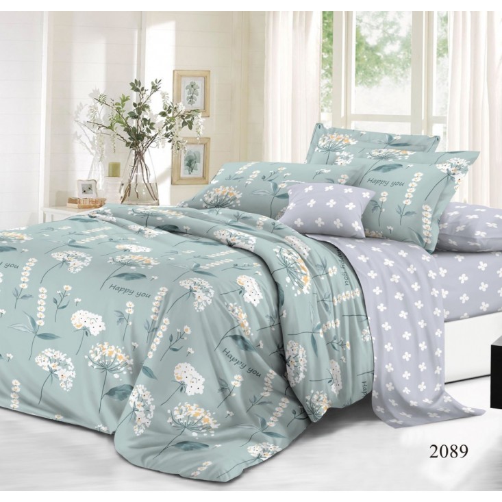 Постельное белье евро сатин Valtery C-353