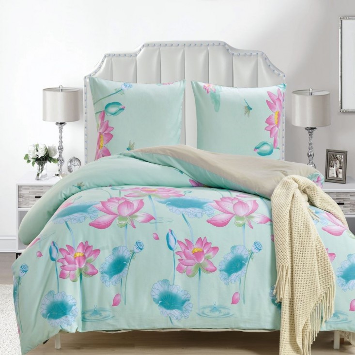 Постельное белье евро сатин Valtery CL-450