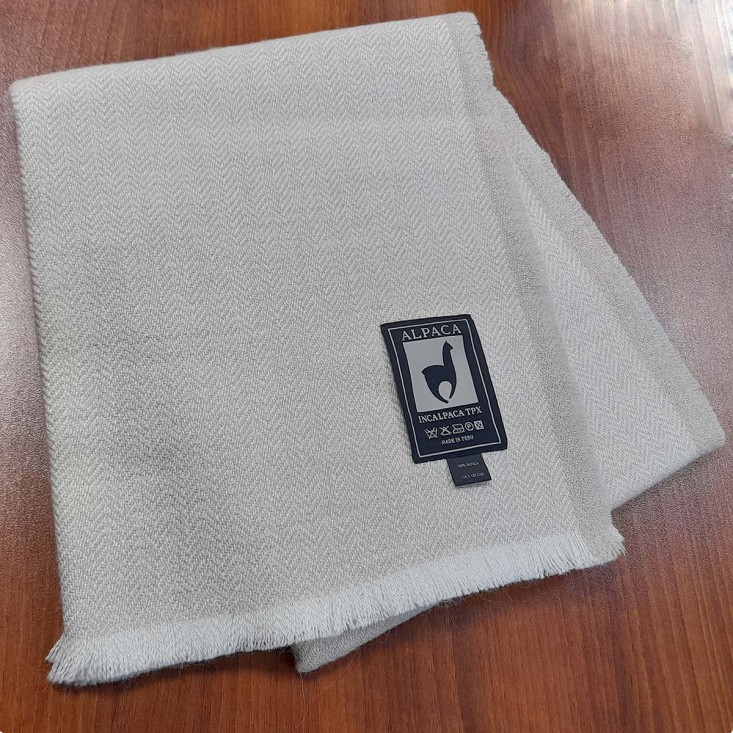 Шерстяной плед бэби альпака PBA-10 Incalpaca Premium