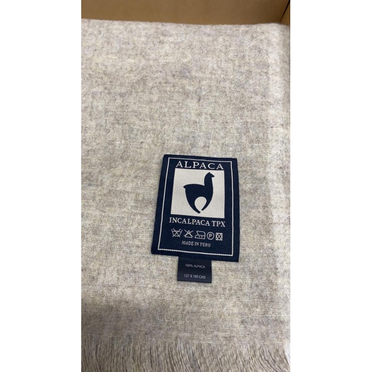 Шерстяной плед бэби альпака PBA-14 Incalpaca Premium