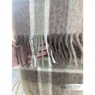 Шерстяной плед альпака меринос PP-93 Incalpaca