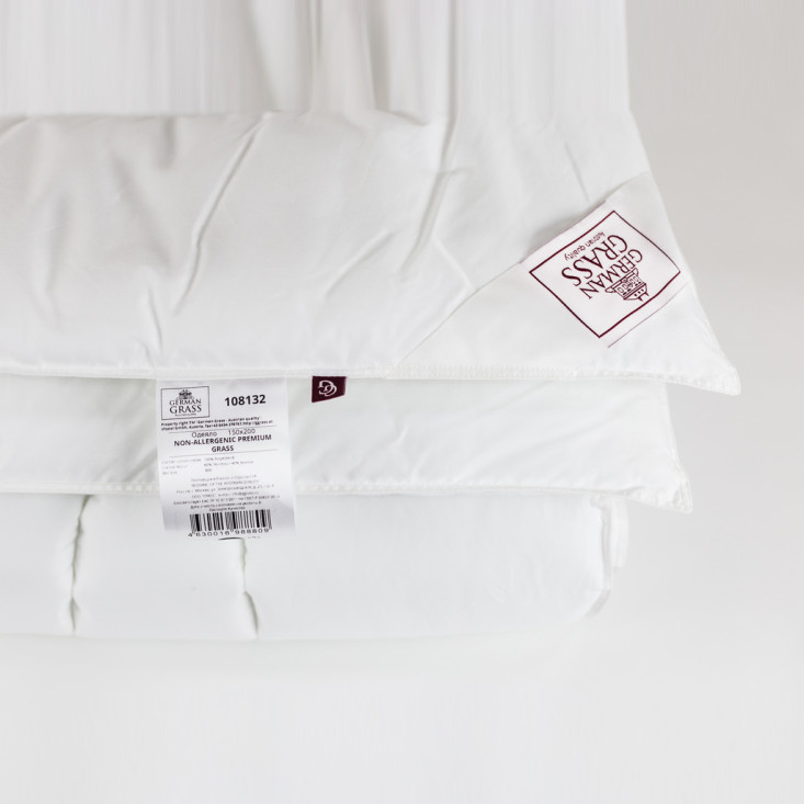 Одеяло евро макси 220х240 всесезонное German Grass Non-Allergenic Premium