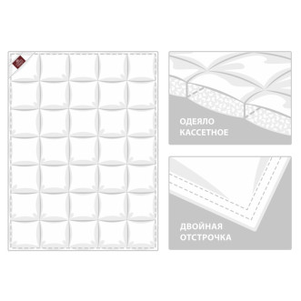 Одеяло евро 200х220 всесезонное German Grass Шелковистый Пух (Silk Down) 💖 по выгодной цене Lux-Postel.com
