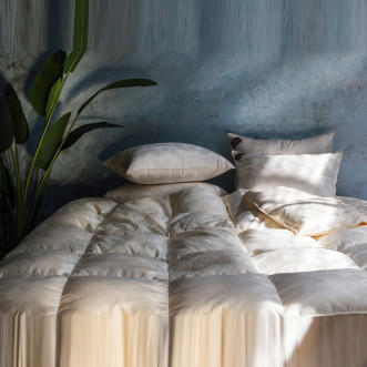 Одеяло евро 200х200 всесезонное German Grass Шелковистый Пух (Silk Down) 💖 по выгодной цене Lux-Postel.com