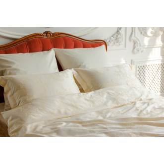 Постельное белье евро жаккард люкс Golden Palette Grass German Grass