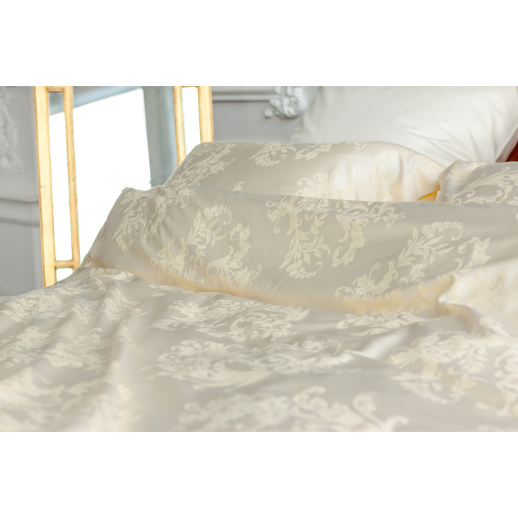 Постельное белье евро жаккард люкс Golden Palette Grass German Grass