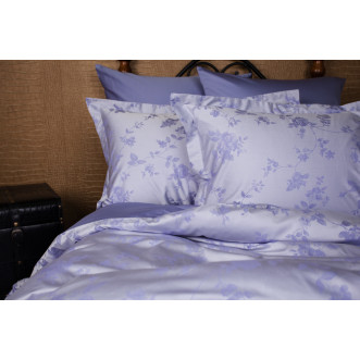 Постельное белье семейное жаккард люкс Lavender Palette Grass German Grass