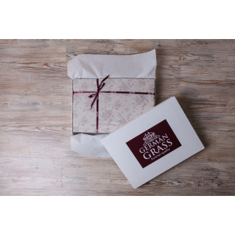 Постельное белье евро жаккард люкс Silver Palette Grass German Grass