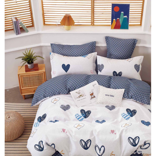 Купить постельное белье сатин AM04-38 евро Cristelle