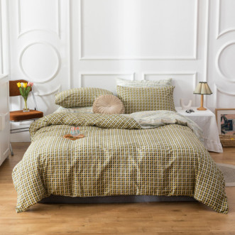 Купить постельное белье сатин AM04-36 евро Cristelle