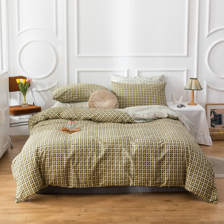 Купить постельное белье сатин AM04-36 евро Cristelle