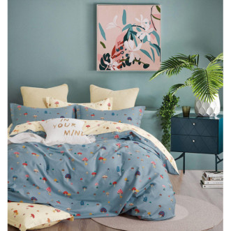 Купить постельное белье сатин AM04-35 евро Cristelle