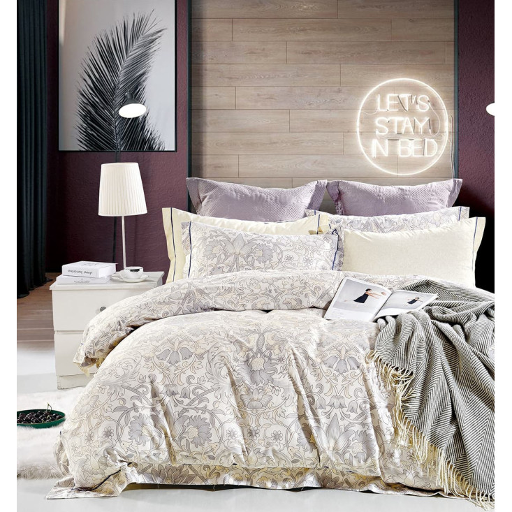 Купить постельное белье сатин AM04-52 евро Cristelle