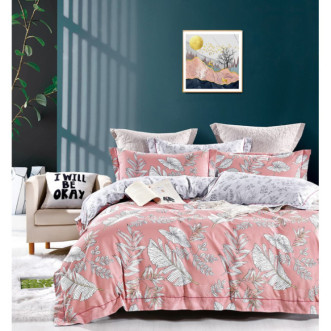 Купить постельное белье сатин AM04-56 евро Cristelle