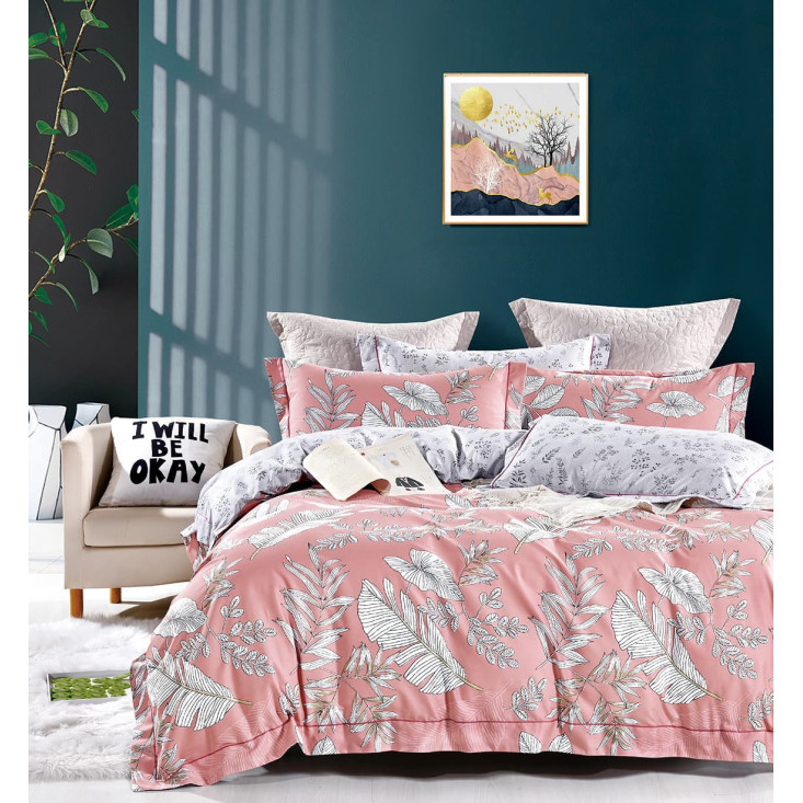 Купить постельное белье сатин AM04-56 евро Cristelle