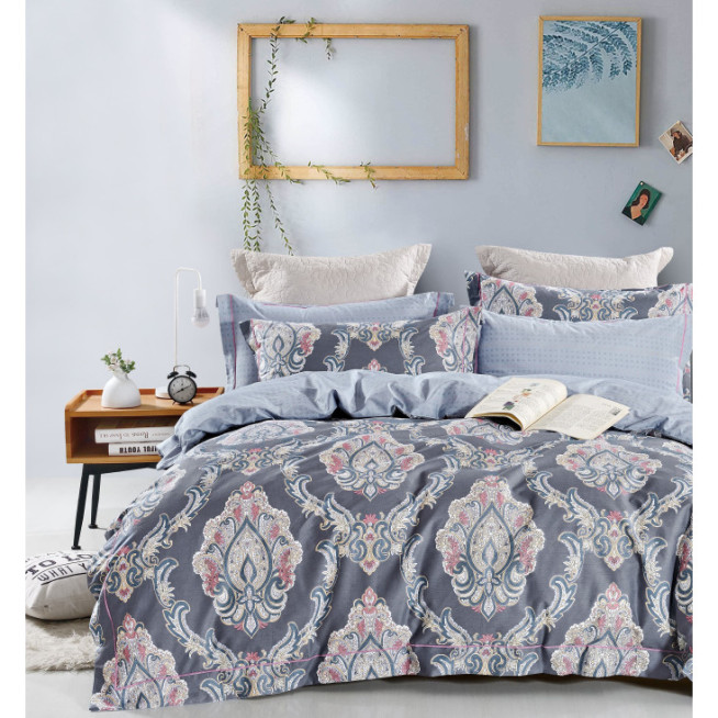 Купить постельное белье сатин AM04-57 евро Cristelle