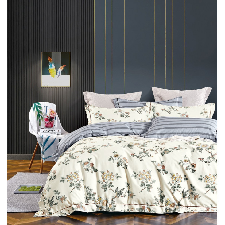 Постельное белье 2 спальное сатин люкс Valtery RS-315