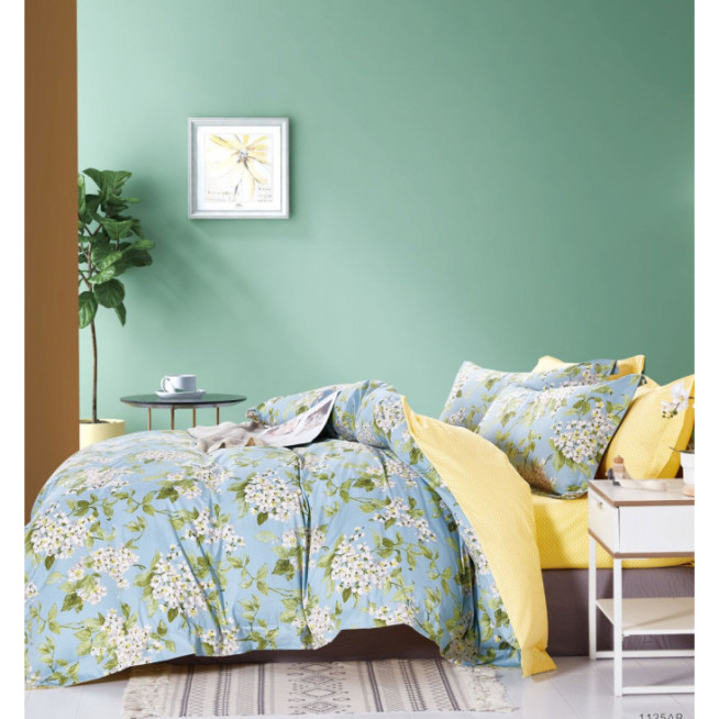 Постельное белье евро сатин люкс Valtery RS-317