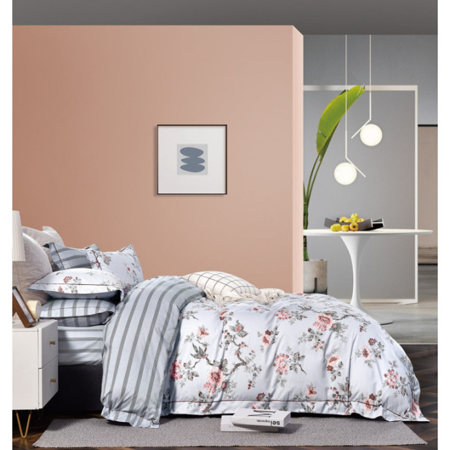 Постельное белье евро сатин люкс Valtery RS-320