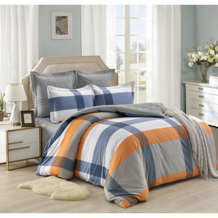 Постельное белье 1/5-спальное сатин Valtery C-476