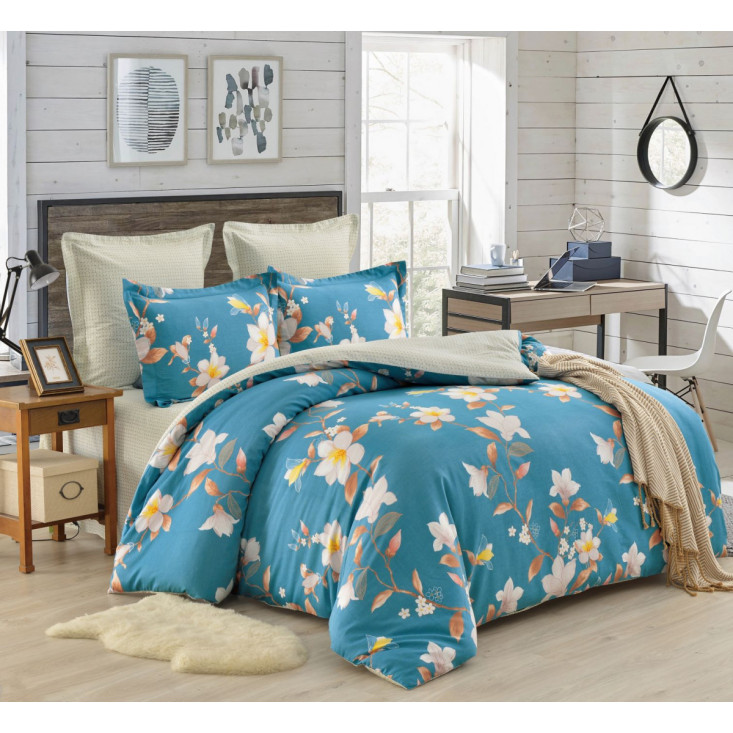 Постельное белье семейное сатин Valtery C-477