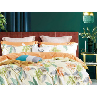 Постельное белье евро сатин Asabella Василиса